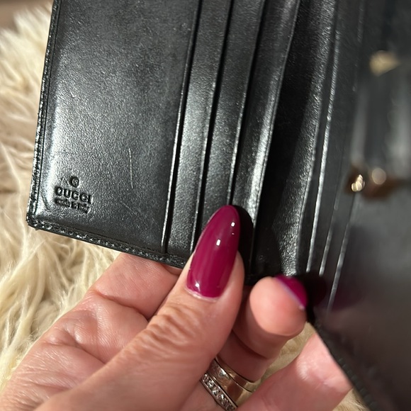 ❌SOLD❌Gucci Sherry Line Wallet - Picture 5 of 6